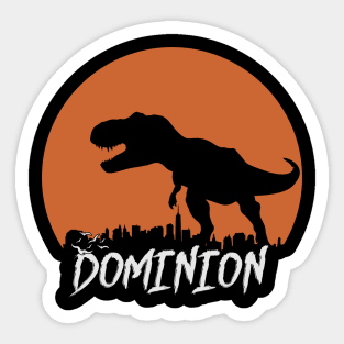 JURASSIC DOMINION Sticker